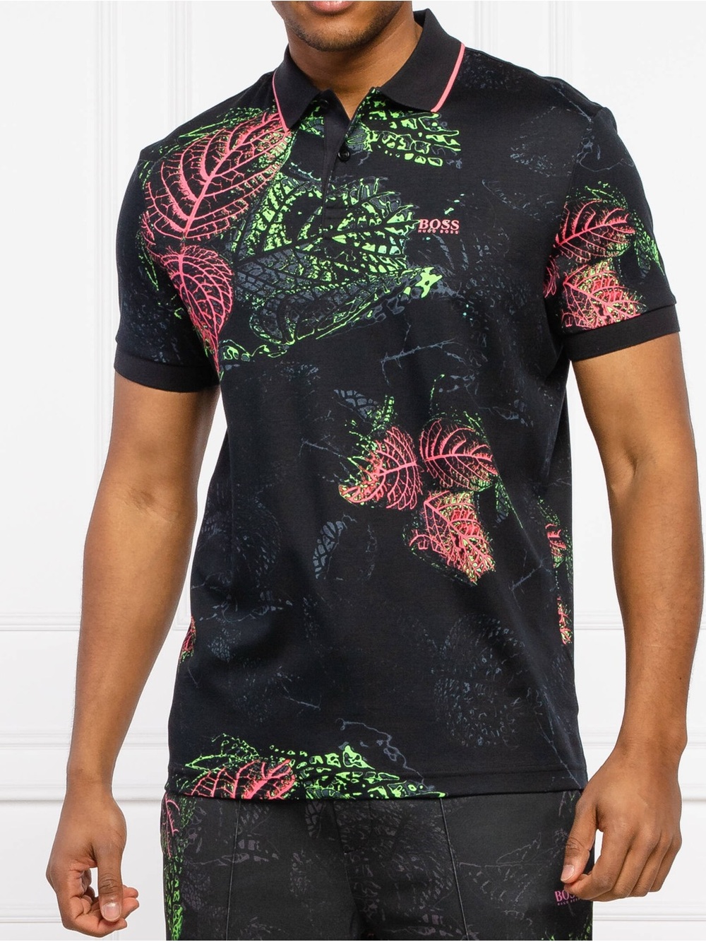 BOSS Black Polo Paddy 6 Green
